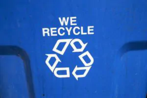 Look for the recycle icon when you shop