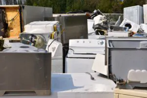 Old Washer and Dryer, All Pro Dumpsters Frisco TX