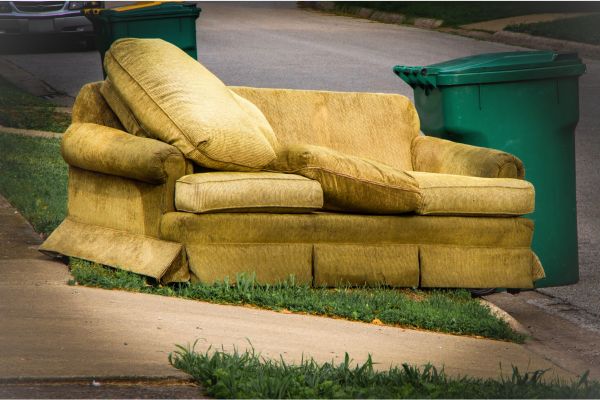 Old Couch Disposal Option - All Pro Dumpsters Frisco