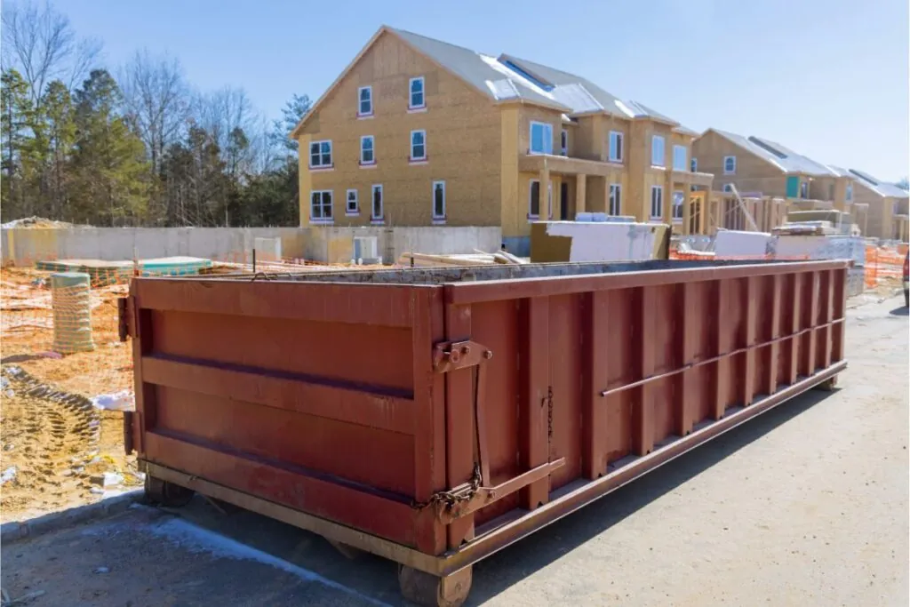 10 yard dumpster for residential projects